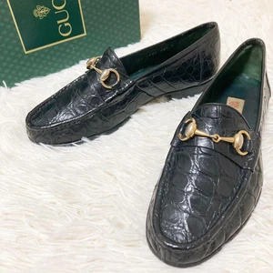 Mocassins homme 7,5 US Gucci Horsebit Crocodile