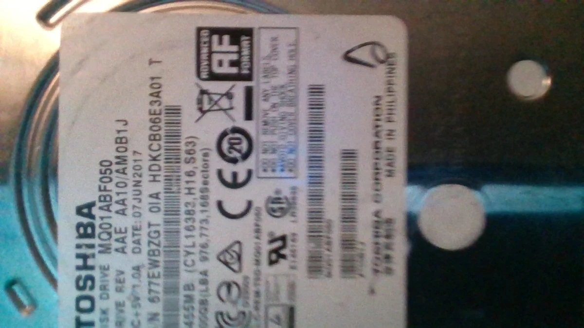 Toshiba 500GB Hard Drives (HDD, SSD & NAS) for sale | eBay