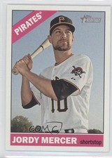 2015 Topps Heritage High Number Jordy Mercer #565 0v7