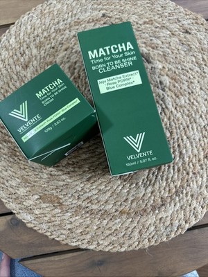 VELVENTE Matcha Cleanser 150ml Jeju Matcha Extract Rose PDRN Hydrating
