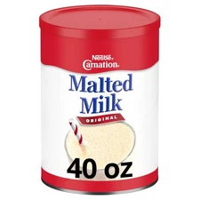 Carnation Malted Milk, Dry Shelf Stable Malted Milk, Great for Baking, Shakes...