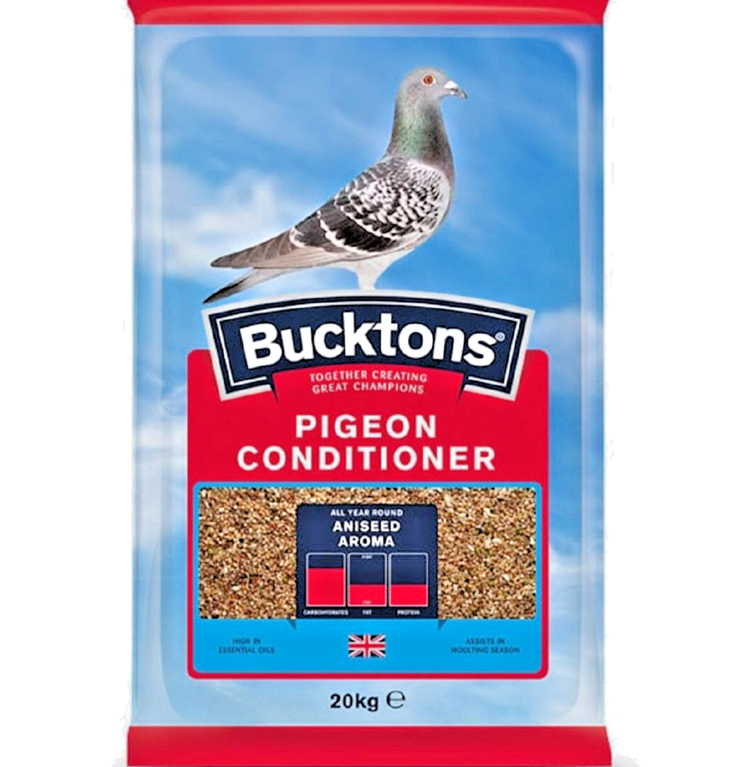 20KG BUCKTONS PIGEON CONDITIONER : Bird Food Trapping Aniseed Scent Pet Seed Mix