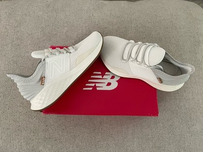 Brand New New Balance Fresh Foam Roav White Beige Running Shoe Women's Size 7