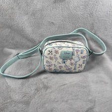 Bolso Bandolera Disney Loungefly Alicia en el País de las Maravillas Estampado Completo Azul Crema