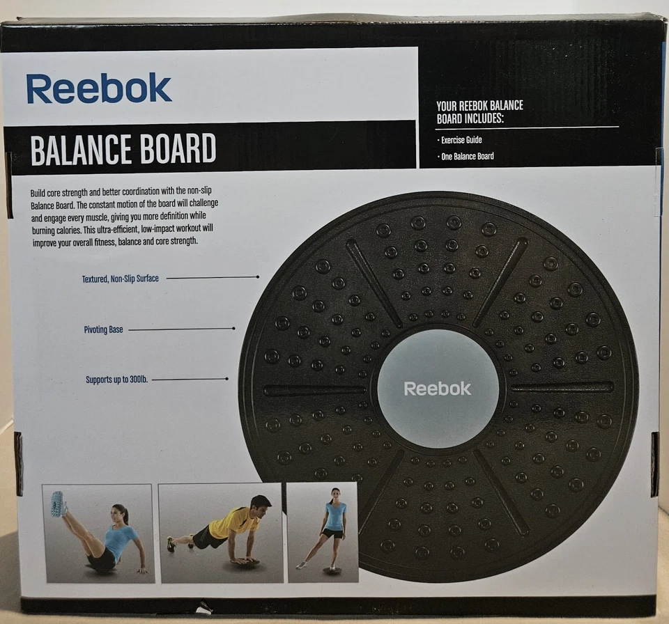 Tabla de equilibrio tonificante Reebok nueva en caja, fitness Foto 3 de 3