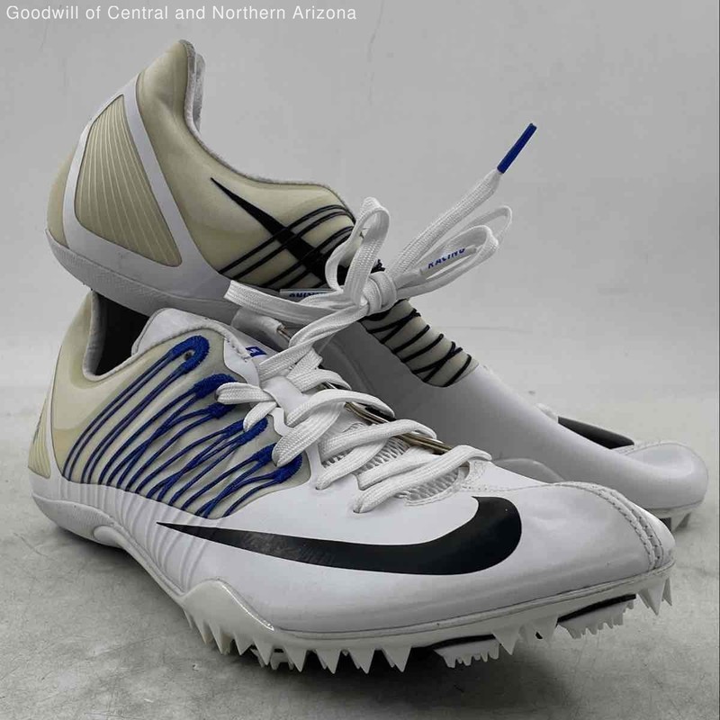 Nike Zoom Celar Racing Sprint Flywire Men's 10 White Track & Field Spike Cleats