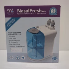 Spa Sciences Nasal Fresh MD, Powered Saline Nasal Irrigation