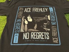 Ace Frehley 2011 NO REGRETS Promo Gift For Fan All Sizes T-Shirt US1649