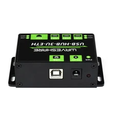 3 Way USB Hub Industrial Grade Multifunctional USB Extender 100M Ethernet Port A