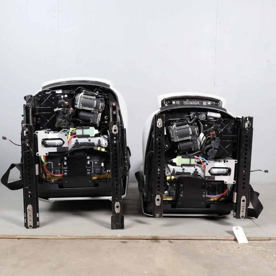 2012-2018 BMW M6 F12 Convertible Seat Set Front Rear Silverstone OEM Used NOTE Foto 2 de 4