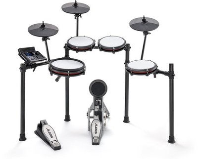 Alesis Nitro Max Mesh E-Drum Kit Schlagzeug Snare Pad Tom Ride HiHat Drum Modul