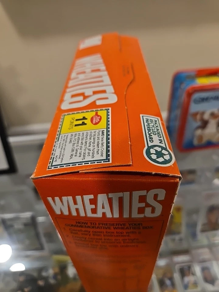 De colección 1991 Pittsburgh Penguins Stanley Cup Champions Wheaties ¡Caja sellada! Foto 3 de 4