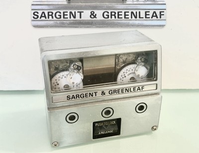 SARGENT & GREENLEAF-SISTEMA DOBLE RETARDO APERTURA CAJA FUERTE-1978-SEGURIDAD