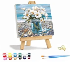 Paint by Numbers Kit DIY Canvas Painting Set for Adults Kids Home Decor Gift DIY