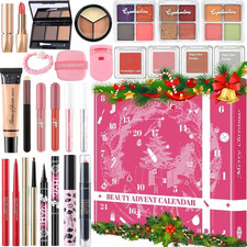 Makeup Advent Calendar 2025 for Women  Teen Girls, 24 Days Christmas Countdown