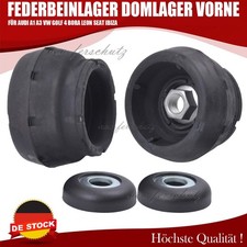 2x DOMLAGER MIT WÄLZLAGER + MUTTER FÜR WÄLZLAGER FÜR AUDI / SEAT / SKODA / VW