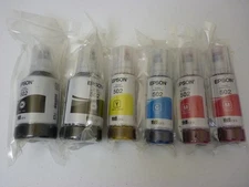Genuine Epson 502 Ink  2 black 127ml, 2 magenta 70ml, 1 cyan 70ml, 1 yellow 70ml