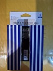Mainstays Strand & Pool Handtuchclips 2er Pack blau weiß