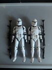 Hasbro Black Series Star Wars Clone Trooper Phase 1  Lot of 2 Loose
