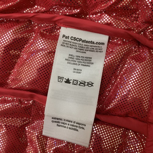 Columbia Powder Lite Vest Womens Medium Pink Omni Heat Puffer Thermal Zip Jacket - Picture 12 of 12