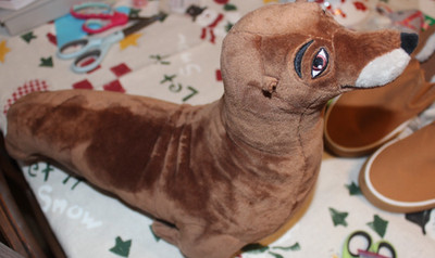 DISNEY RUDDER PLUSH SEAL PLUSH-FINDING DORY-HTF-16 IN