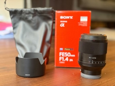 Sony Planar T 50mm F/1.4 FE ZA Lens SEL50F14Z