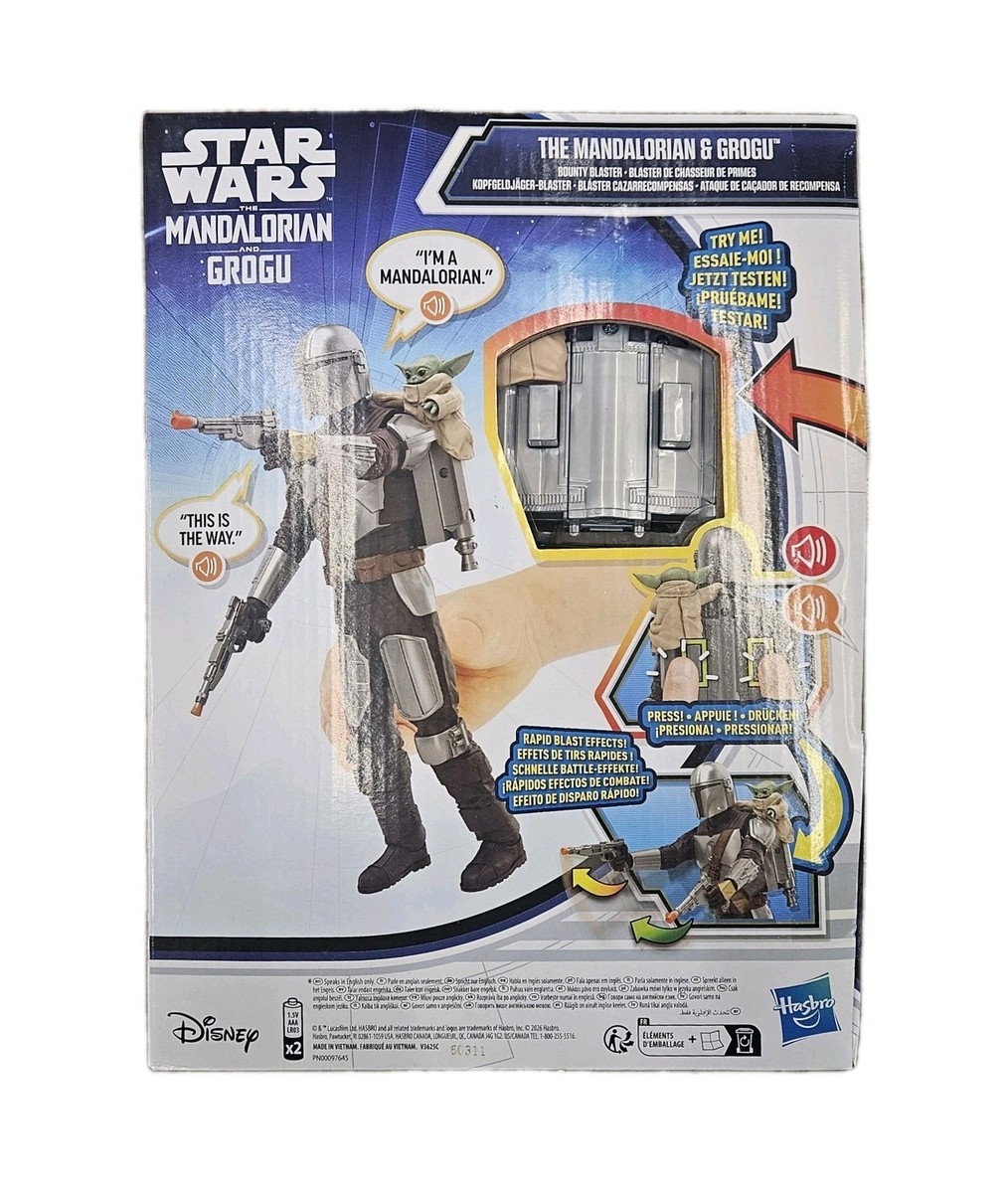 Star Wars The Mandalorian & Grogu Bounty Blaster Electronic 