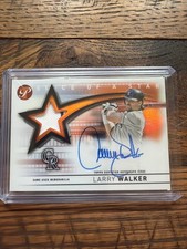 2022 Topps Pristine Slice Of A Star #SSAR-LW Larry Walker EX Auto 18/25 Rockies