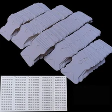 520 Pack Cardboard Floss Bobbins,Floss Cards for Wrap and Store Floss, Needle...