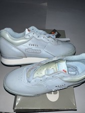 Vintage Women’s Ellesse 7007 Diamond 007 Sneakers Metallic Blue US Sz 6.5 NEW