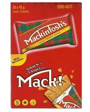 Nestle Mackintosh Toffee Bars  4 Pack of 45 gram Bars