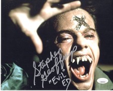 Stephen Geoffreys signed 8x10 Photo Evil Ed Fright Night JSA Authentication