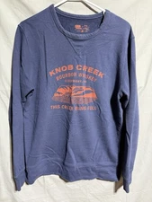 Knob Creek Bourbon Whiskey This Creek Runs Full Crewneck Sweatshirt Large L
