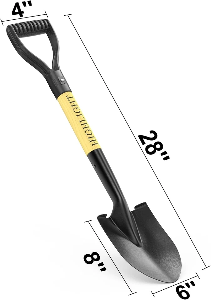 Kids Shovel, Small Shovels for Digging, Overall Length 28 Inches, Mini D Hand... - Image 3 of 4