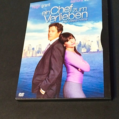 Ein Chef zum Verlieben (Two Weeks Notice) DVD mit Hugh Grant & Sandra Bullock   