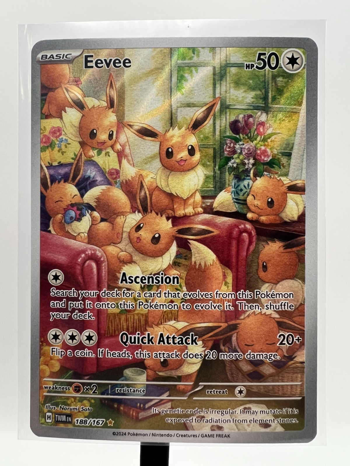 Eevee 188/167 Sv06: Twilight Masquerade NM
