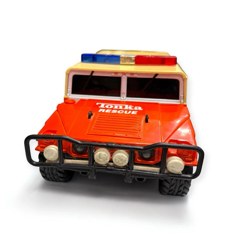 1999 Tonka Fire Rescue Metro County Hummer Lights, Sirens & Talking - Image 3 of 4