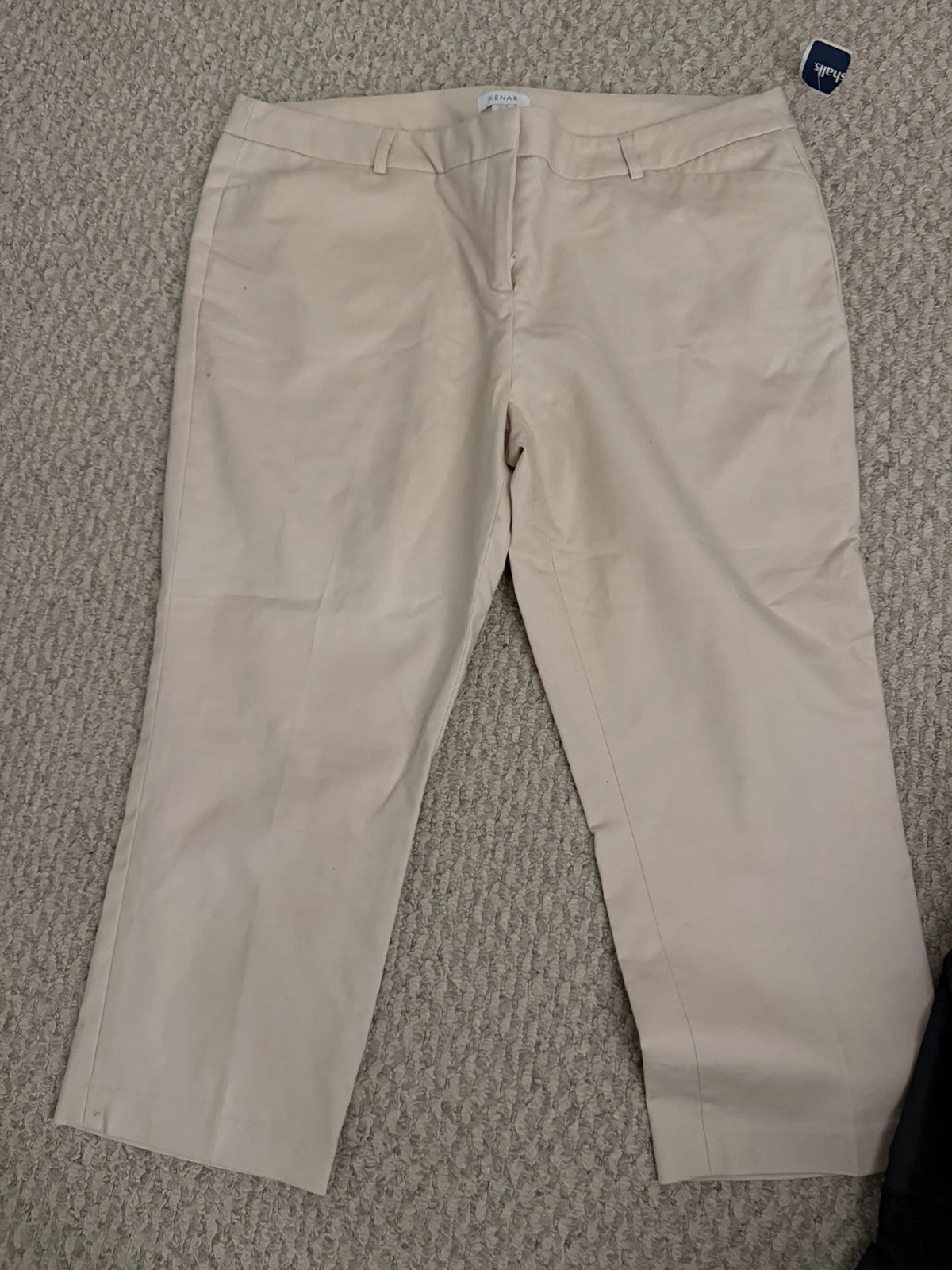 NWT Krenar Peach Capri Pants 16 Cotton Stretch