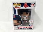 Funko POP Mookie Betts (White Home Jersey) Boston Red Sox #17 MLB Vinyl Figure