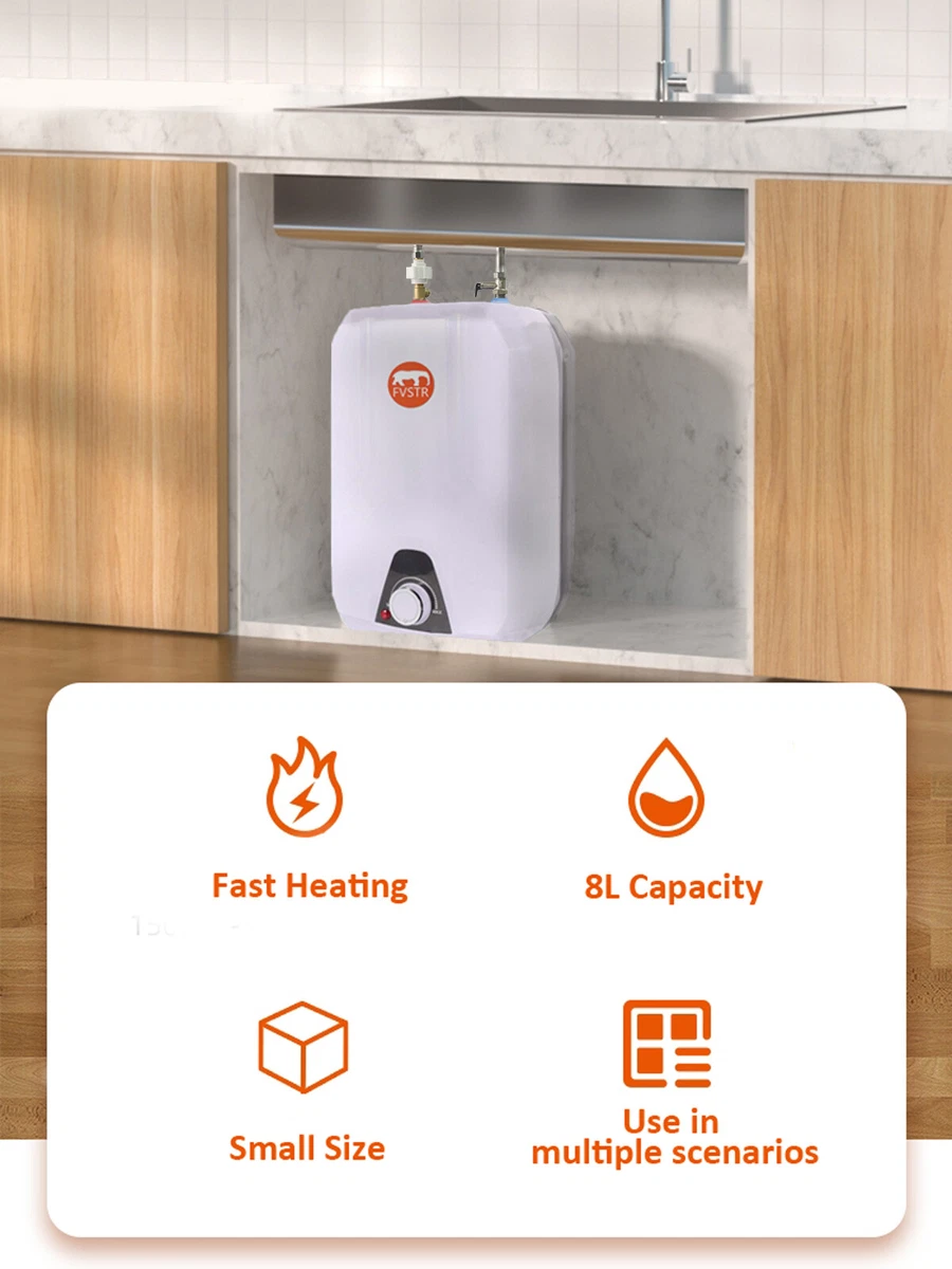 FVSTR-Wisee 2.5Gallon 110V 1.5KW US Plug Electric Hot Water Heater Boiler |  eBay