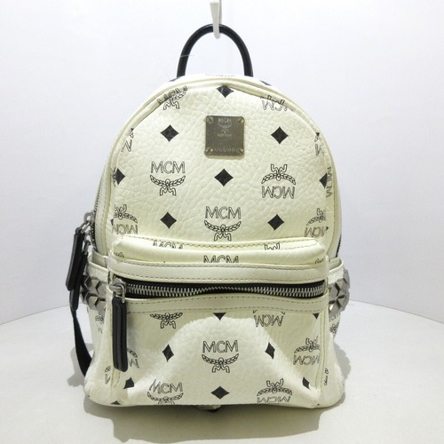 Auth MCM Stark Visetos Backpack 26 