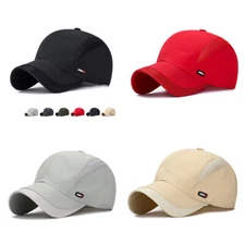 US 1Pcs All Season Airy Mesh Thin Quick Dry Baseball Cap Hat UV Protect Sports