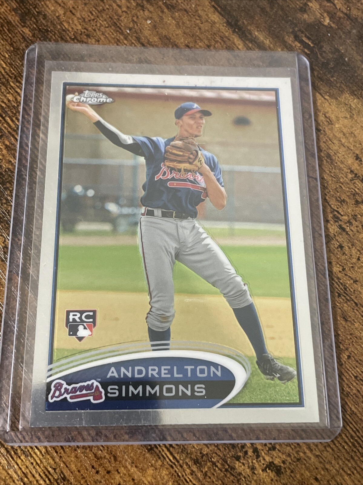 2012 Topps Chrome #182 Andrelton Simmons Rookie RC
