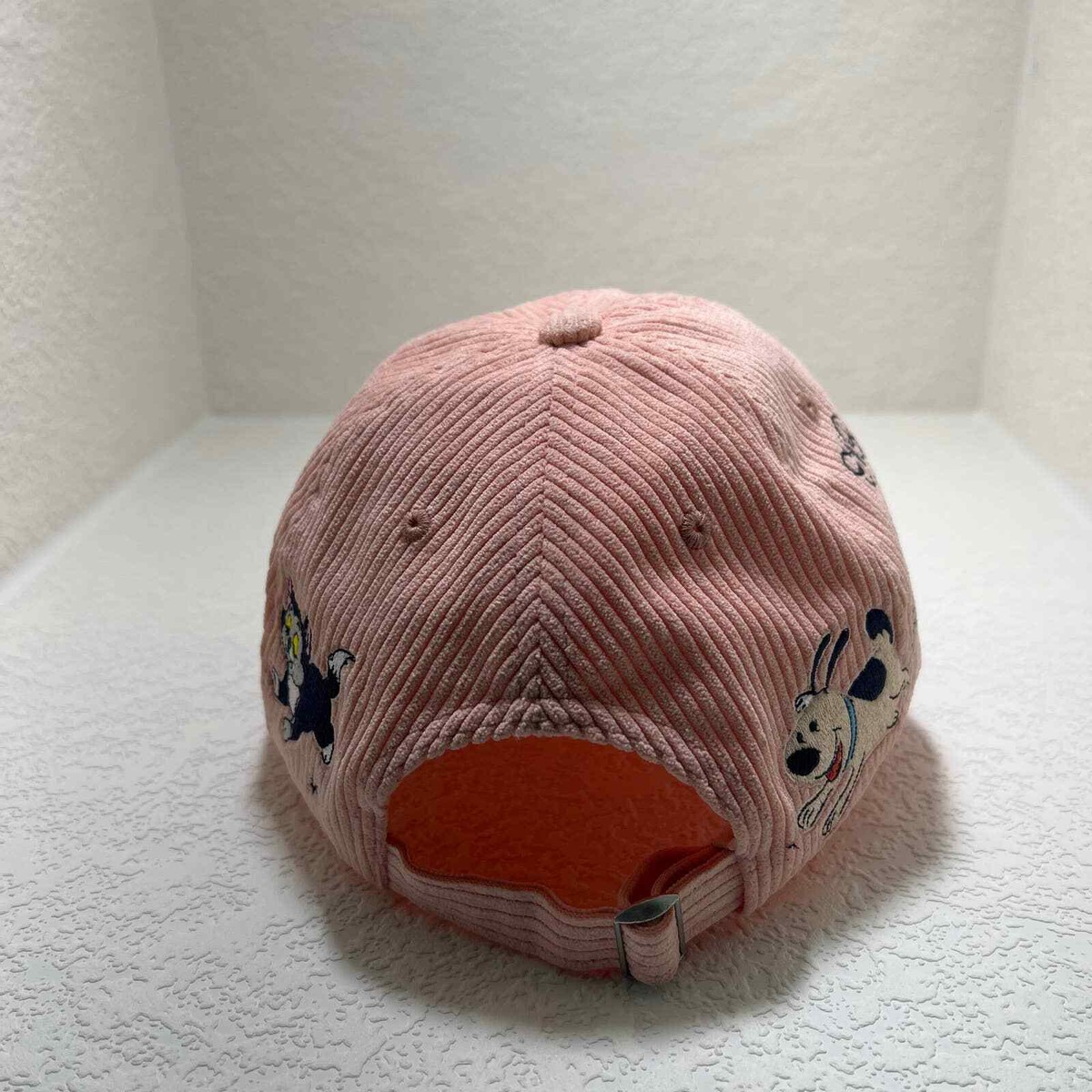 2023 Disney Parks Peach Corduroy Hat/Cap with Disney \