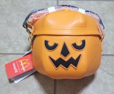 Loungefly McDonald's Halloween Pumpkin Bucket Crossbody Bag | eBay