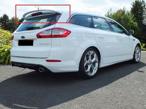 Ford Mondeo 4 Mk4 Mkiv Estate Avant Titanium Rear Roof Spoiler New Ebay
