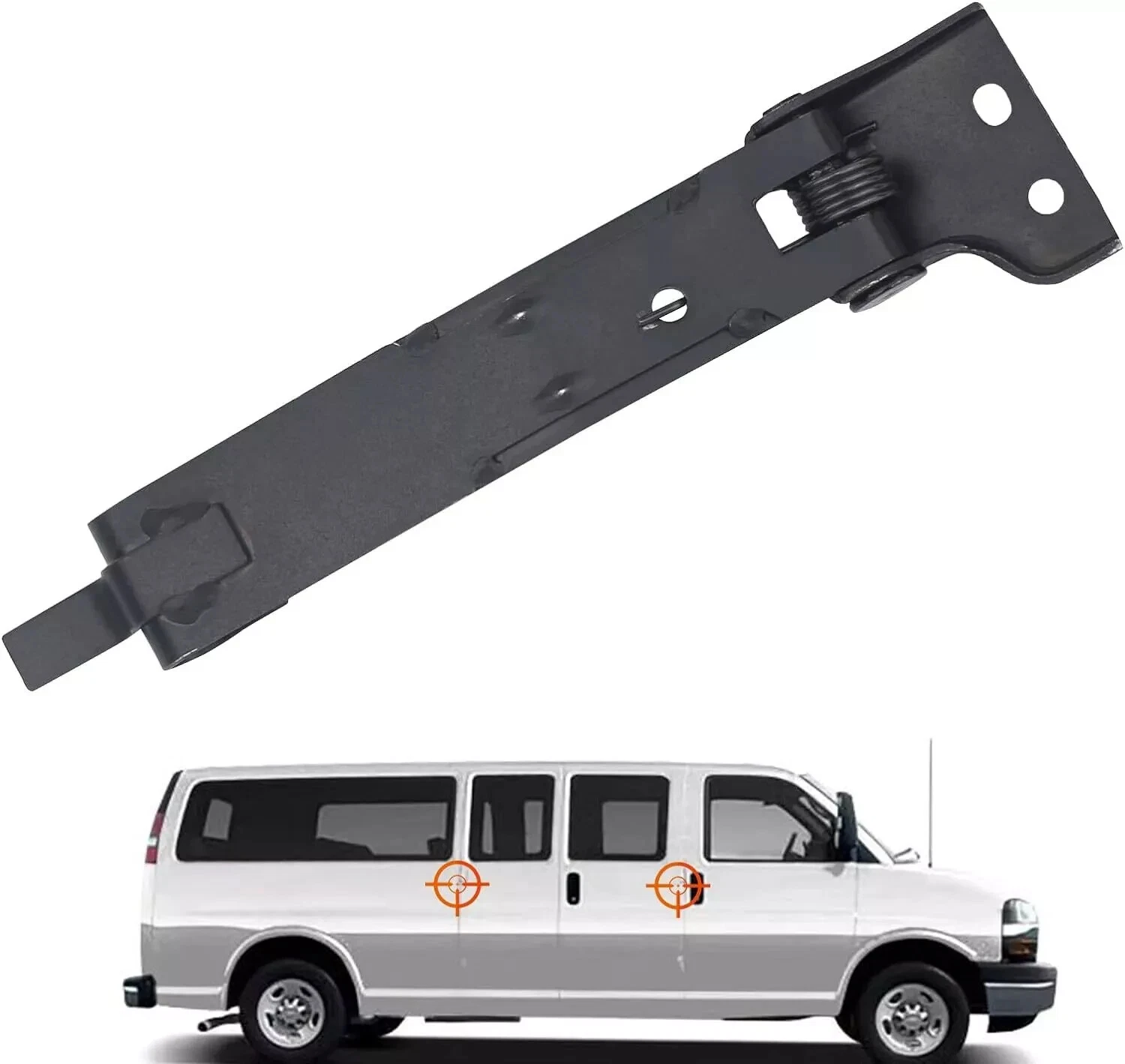 Door Check Strap,Compatible with 1996-2020 Chevy Express 1500 2500 3500 Cargo Pa - Picture 1 of 1