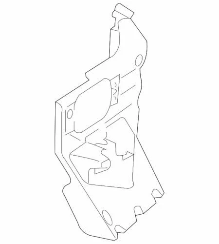 OEM NEW GENUINE 2010-2014 Ford Mustang Right Mount Bracket Bumper CR3Z-17D942-A