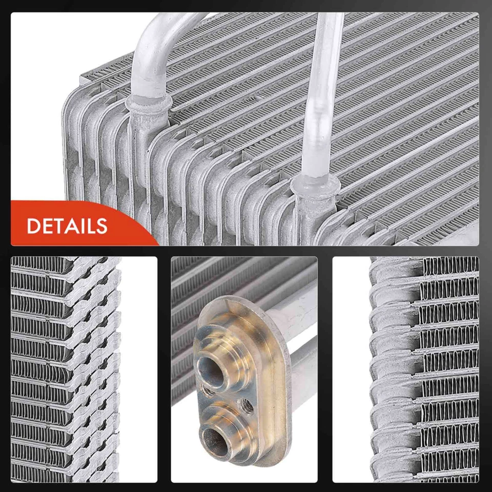 A/C Evaporator Core Rear for Kia Sedona 2002 2003 2004 2005 V6 3.5L Plate Fin - Image 4 of 4