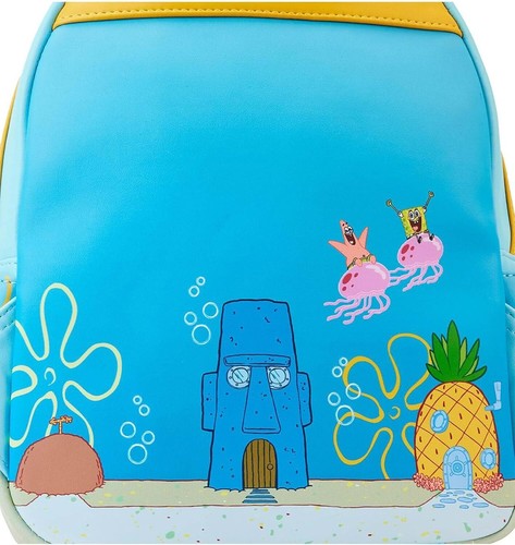 Loungefly SPONGEBOB SQUAREPANTS PINEAPPLE HOUSE Mini Backpack Nickelodeon NEW - Picture 8 of 8
